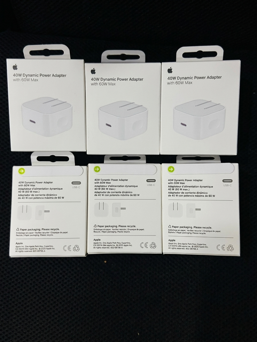 🔥 40W Super Fast Charging Adapter + Complimentary Braided Cable